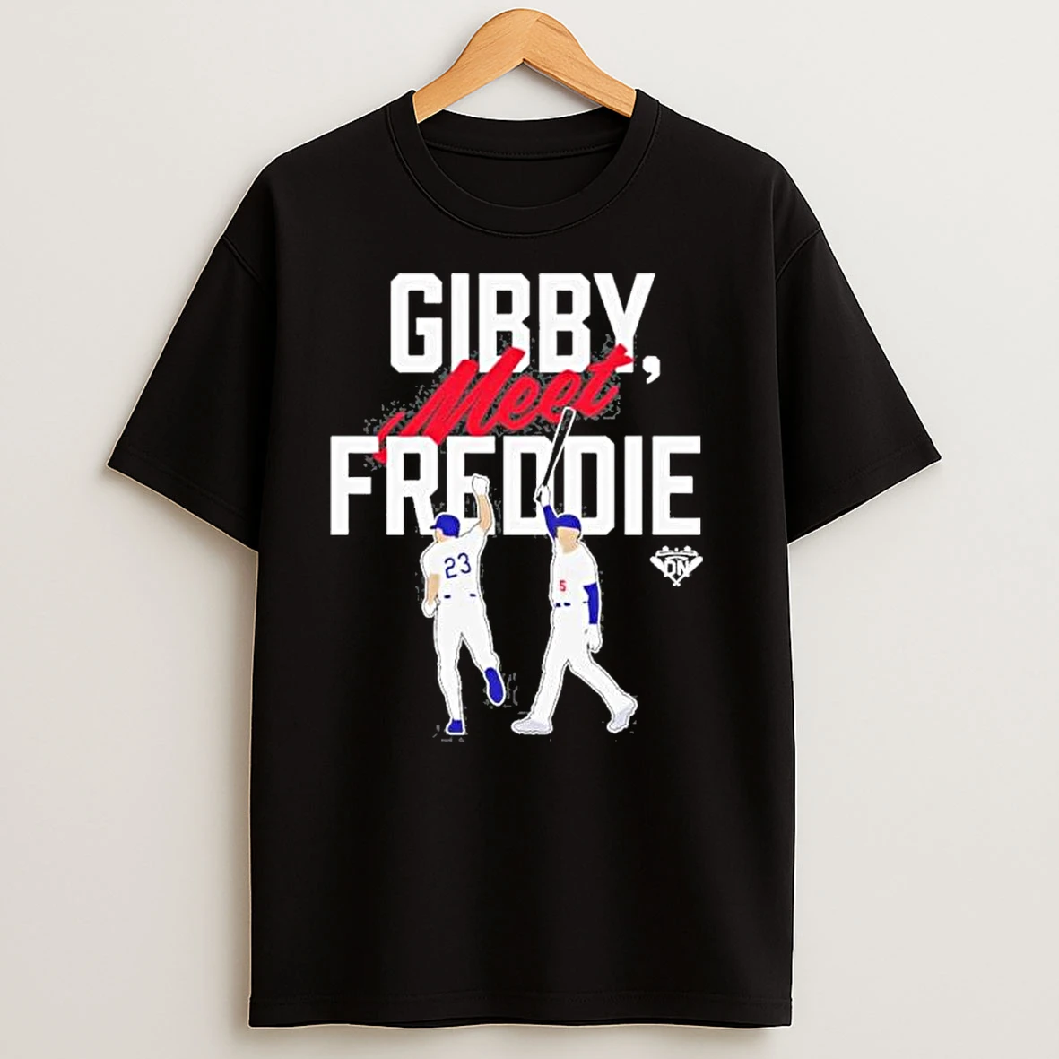 Gibby Meet Freddie Los Angeles Baseball T Shirts