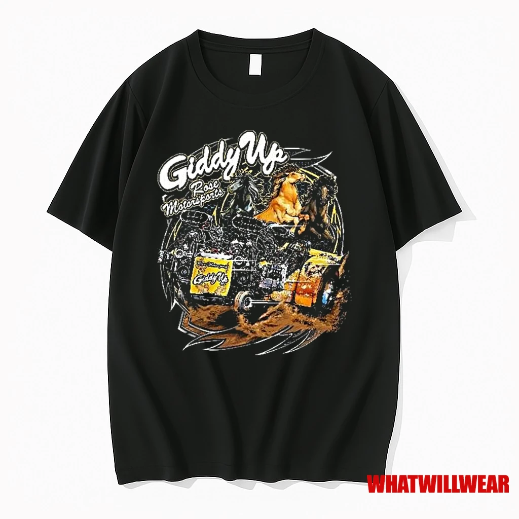 Giddy Up Super Modified Tractor By Rose Motorsports Shirts