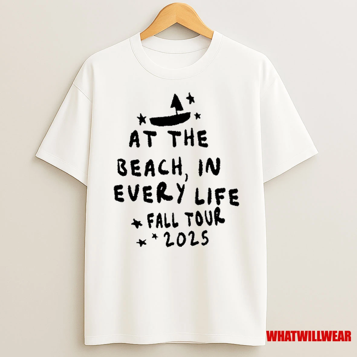Gigi Perez At The Beach In Every Life Fall Tour 2025 Shirts