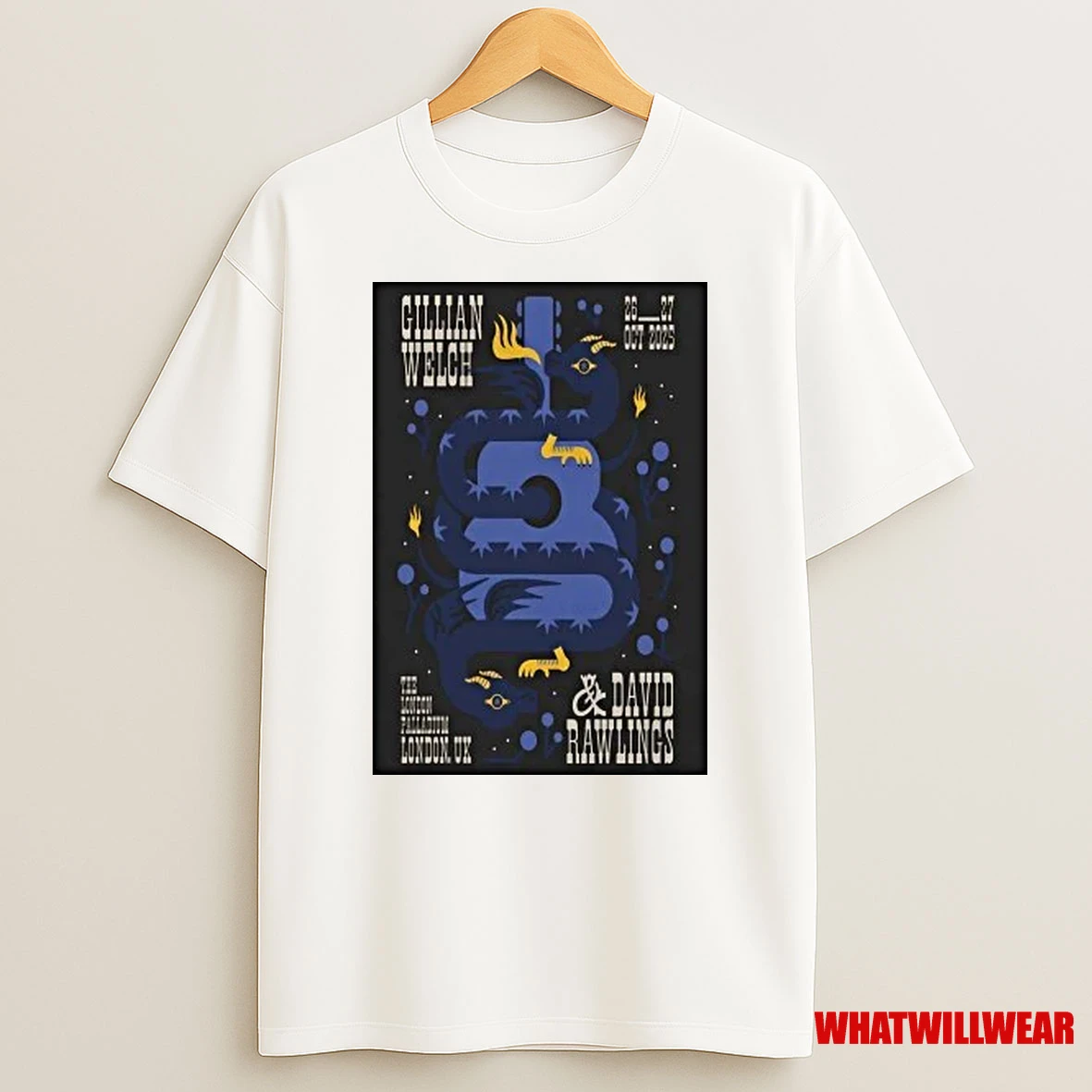 Gillian Welch And David Rawlings The London Palladium In London Uk October 26 27 2025 Shirts