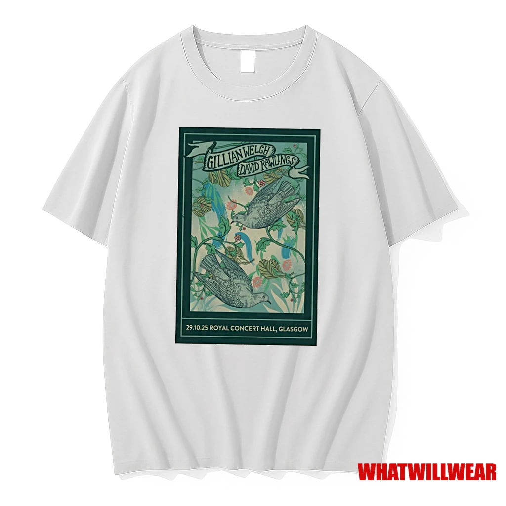 Gillian Welch Concert Glasgow Uk 2025 Shirts