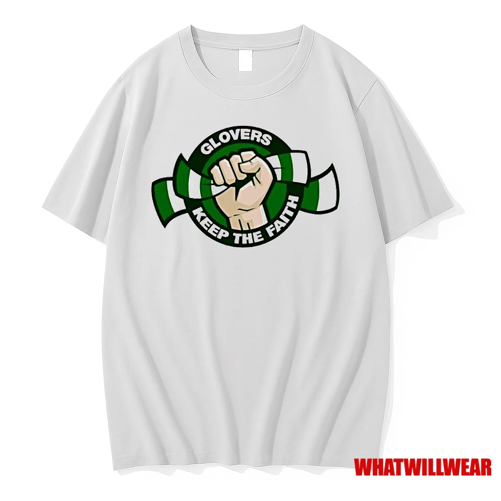 Glovers Keep The Faith Logo Ornaments Shirts