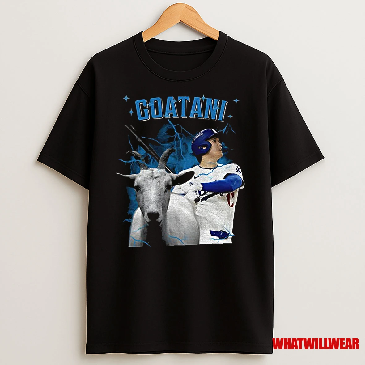Goatani Shohei Ohtani Goat Los Angeles Dodgers Mlb Baseball Shirts