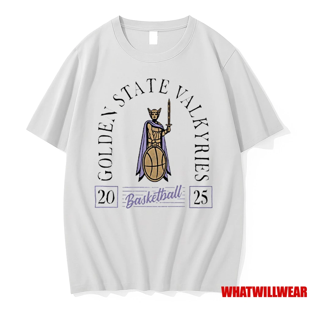 Golden State Valkyries Stadium Essentials Lay Low Vintage Wash Relaxed Fit Shirts