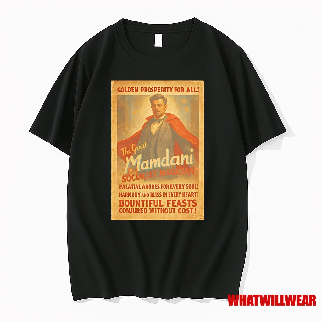 Golden Prosperity For All The Great Mamdani Socialist Magician Shirts