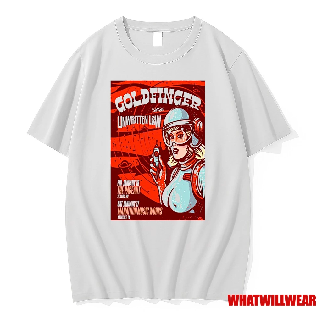 Goldfinger With Unwritten Law January 16 17 2026 Shows Shirts