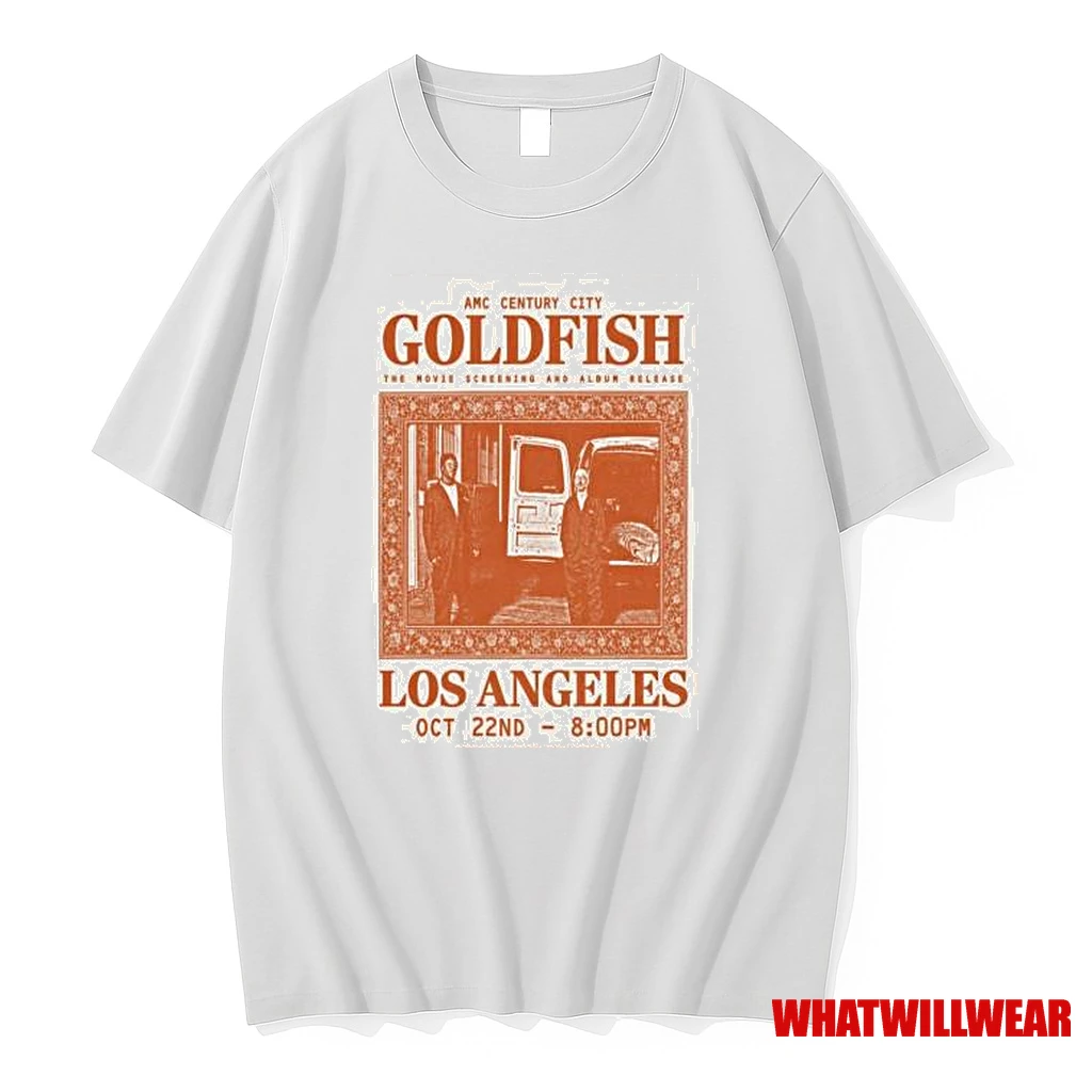 Goldfish Los Angeles Ca October 22 2025 Concert Shirts