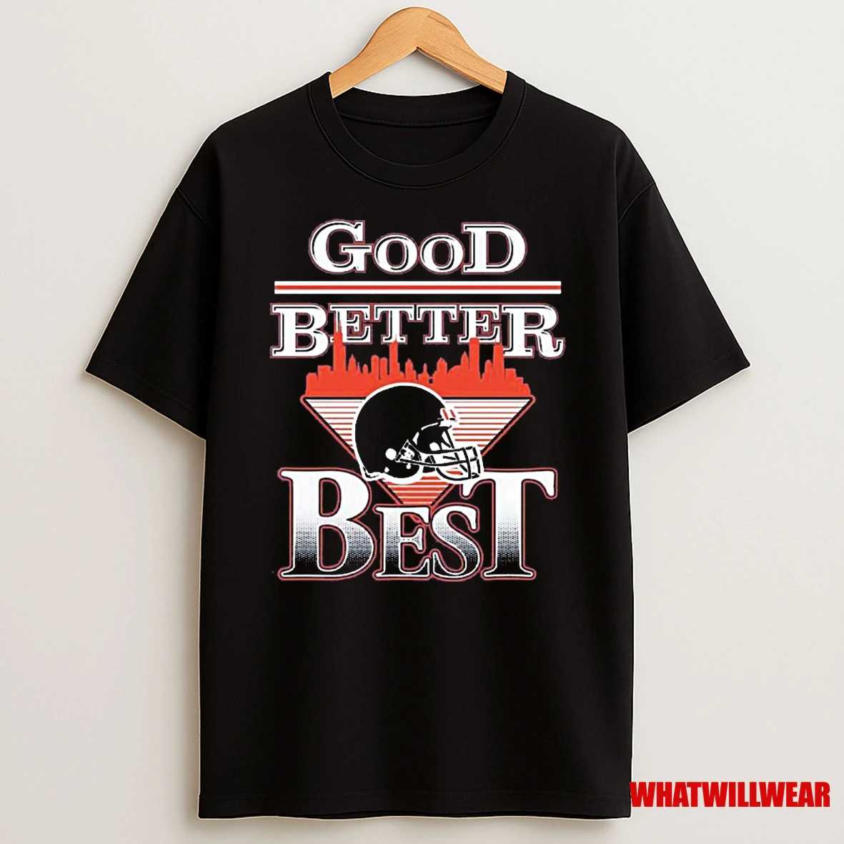 Good Better Best Chicago Bear Nfl Helmet Shirts
