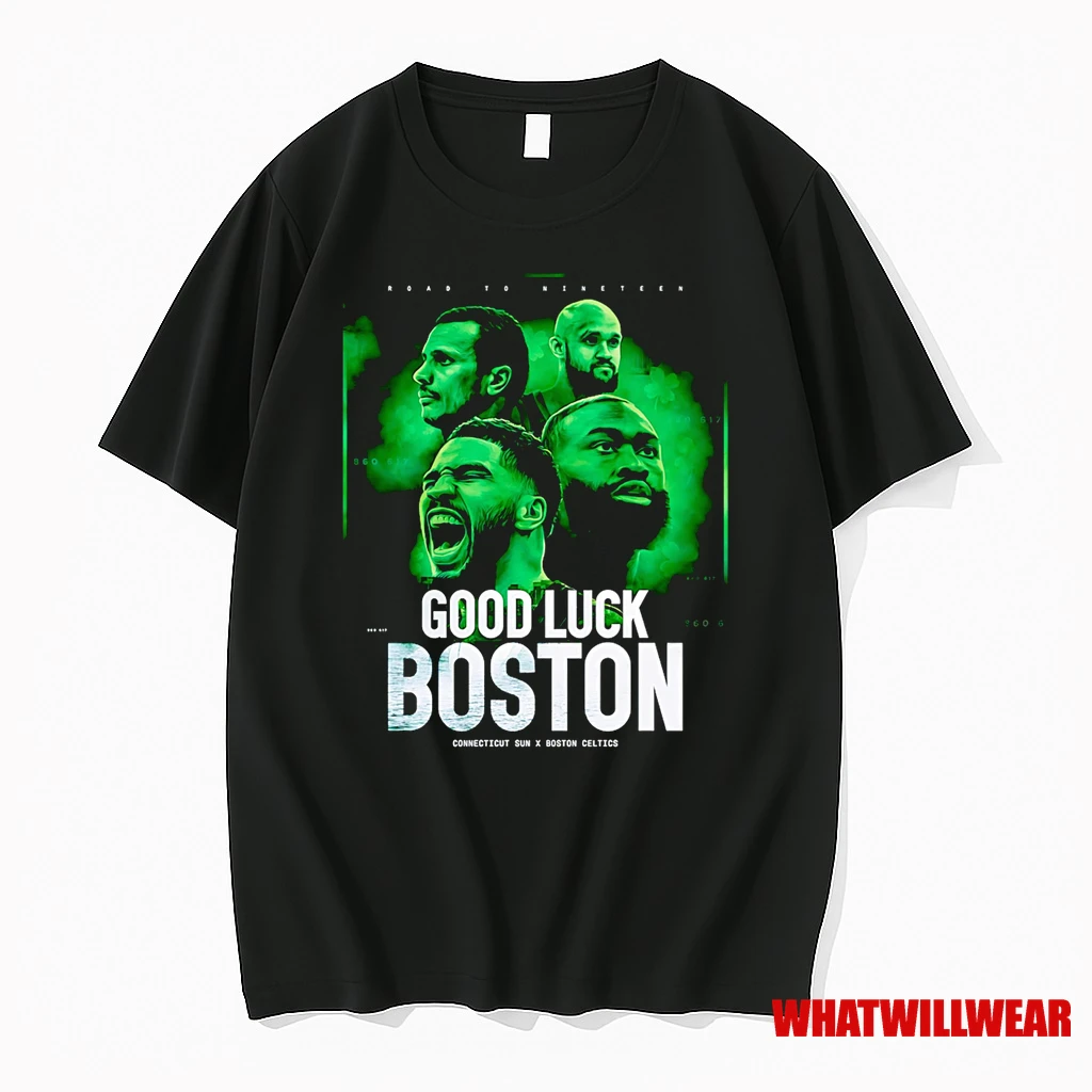 Good Luck Boston Connecticut Sun X Celtics Shirts
