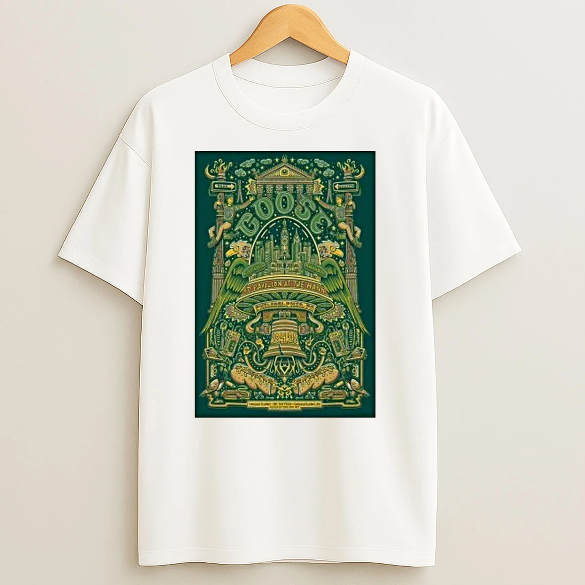 Goose Oct 4 2025 Td Pavilion At The Mann In Philadelphia Pa Shirts