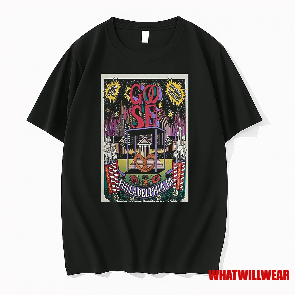 Goose October 4 2025 Td Pavilion At The Mann In Philadelphia Pa Shirts