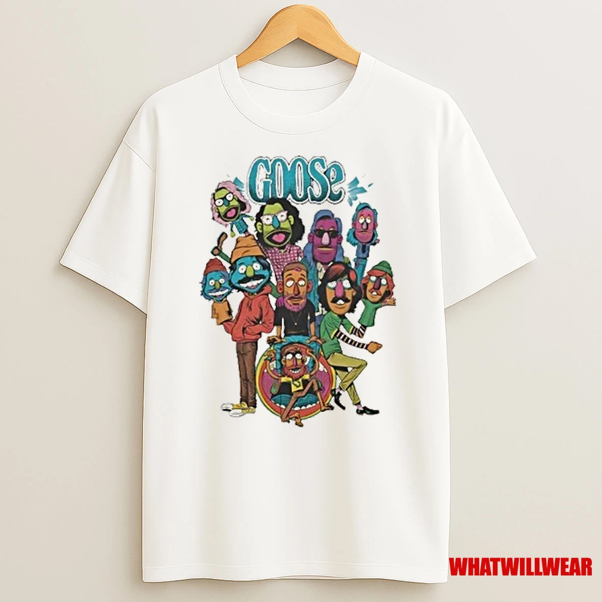 Goose The Band Puppets 2025 Shirts