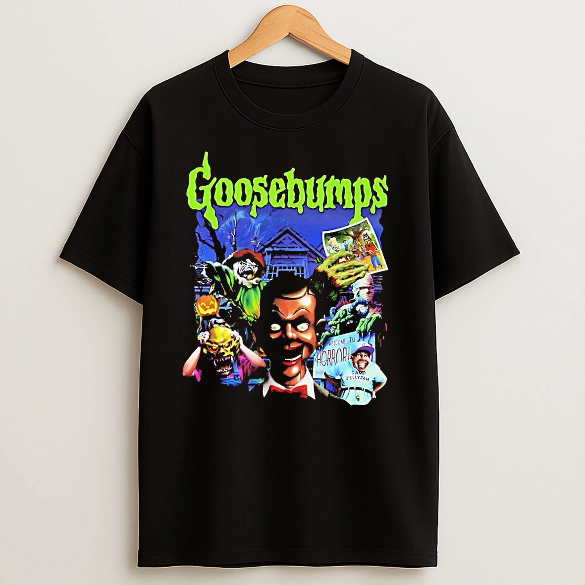 Goosebumps Characters Lineup Halloween T Shirts