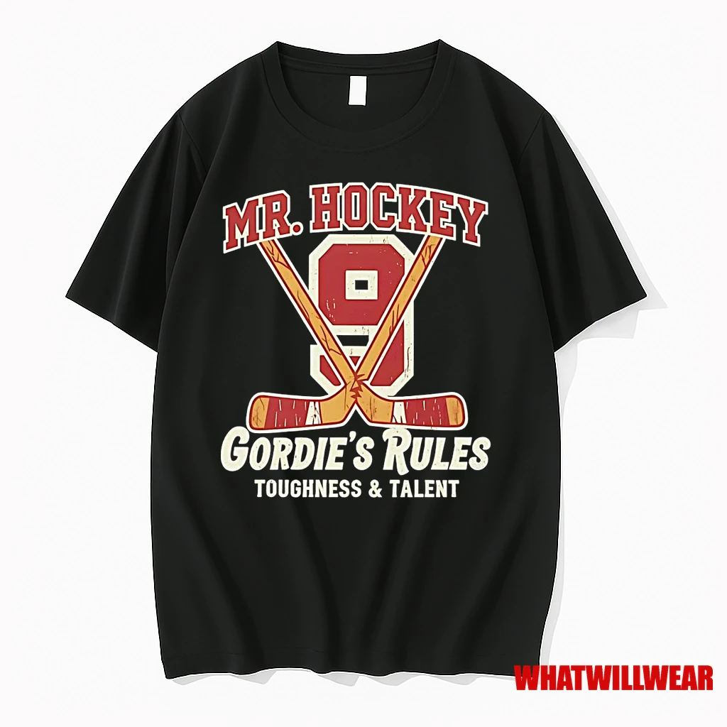 Gordie Howe Mr Hockey Rules Toughness And Talent Detroit Red Wings Shirts