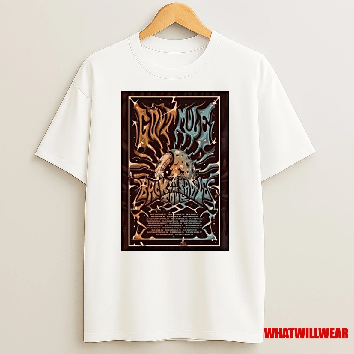 Govt Mule 2025 North American Tour Shirts