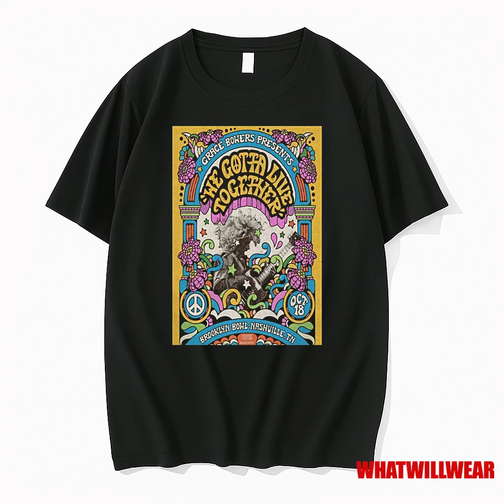 Grace Bowers October 18 2025 Brooklyn Bowl Nashville Tennessee Shirts
