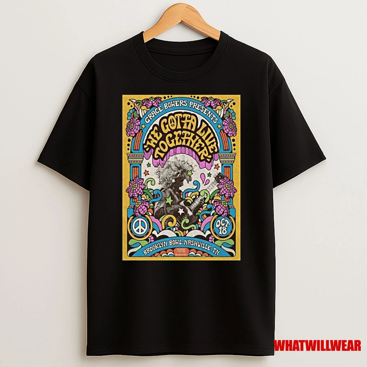 Grace Bowers October 18 2025 Nashville Tennessee Shirts