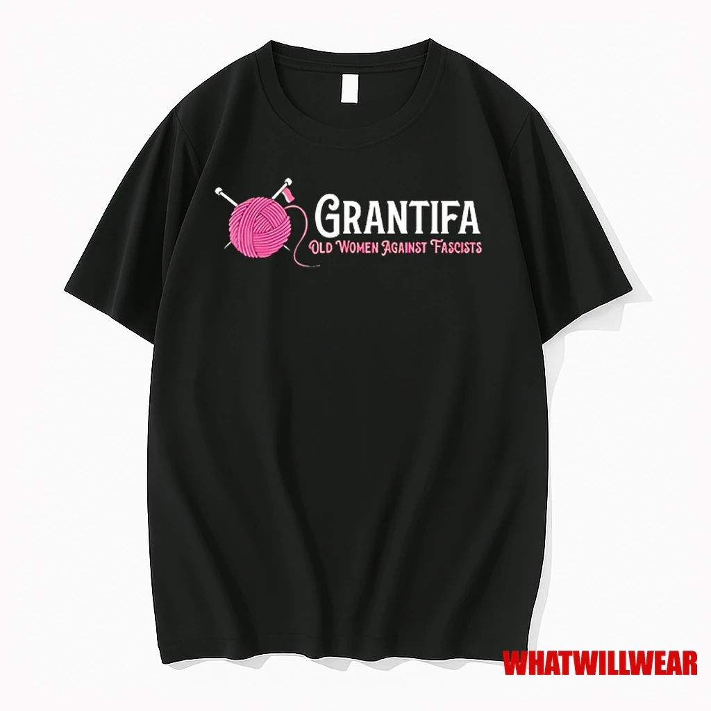 Grantifa Old Women Against Fascists Shirts