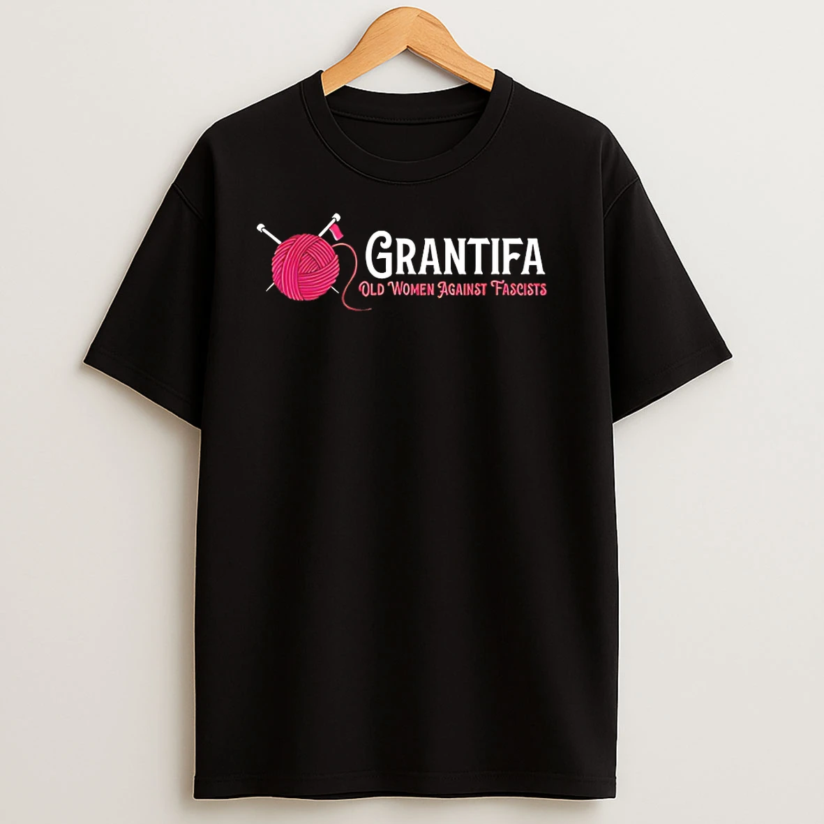 Grantifa Old Women Against Fascists T Shirts