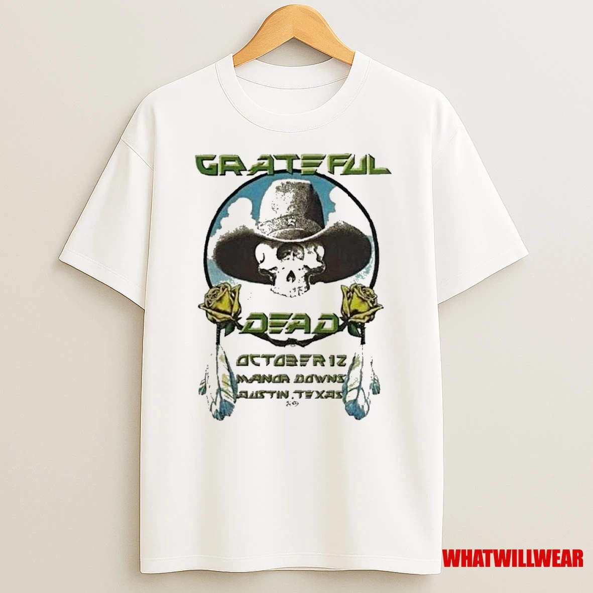 Grateful Dead Manor Downs Austin Texas 2025 Shirts