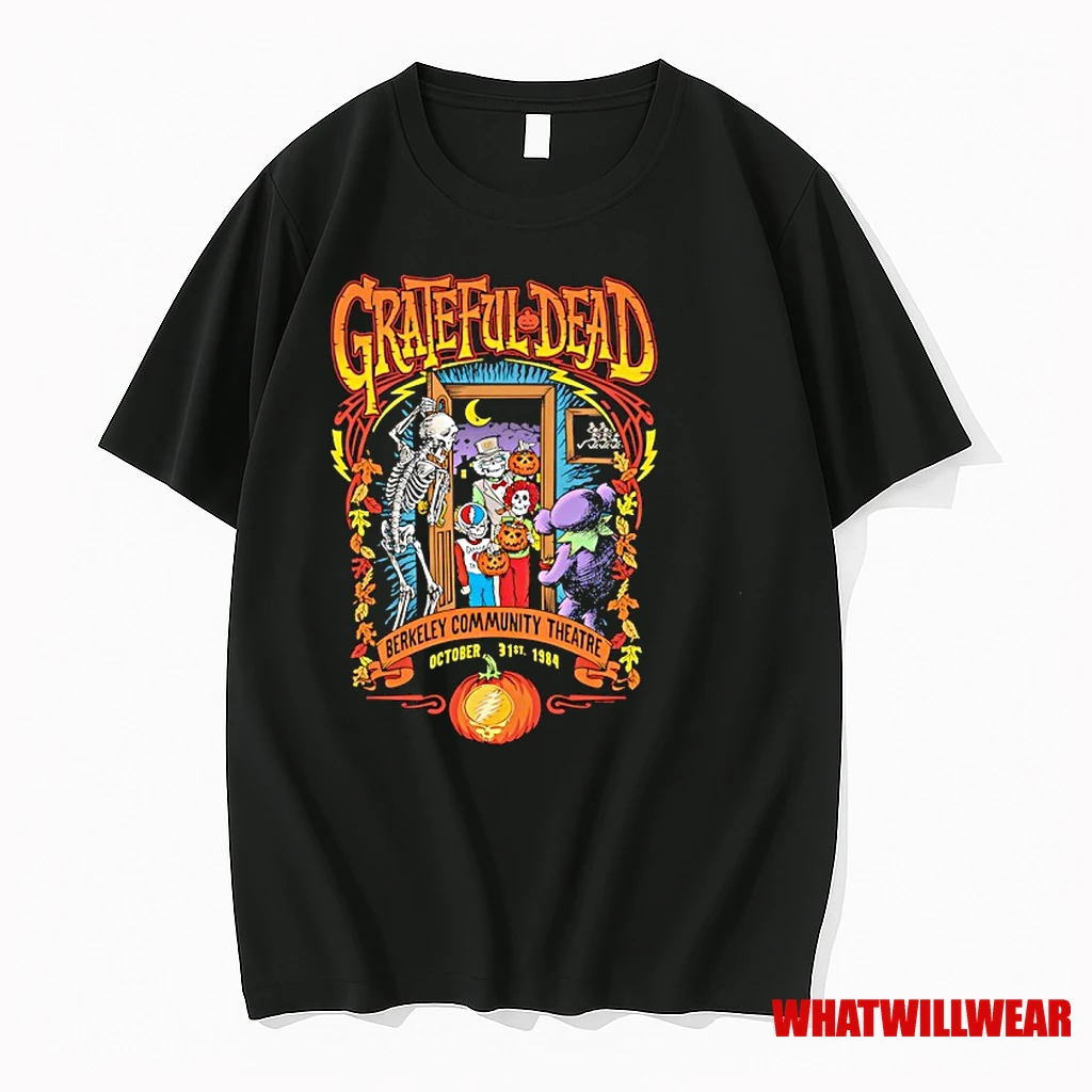 Grateful Dead Trick Or Treat Halloween Berkeley Community Theatre Shirts