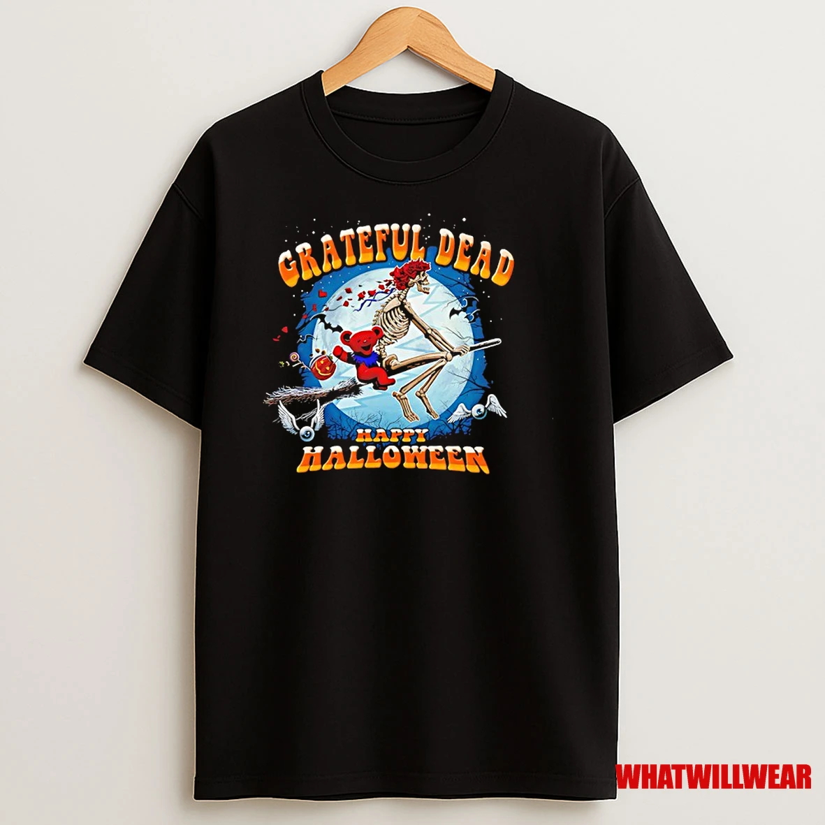 Grateful Dead Wicked Bertha Happy Halloween Shirts