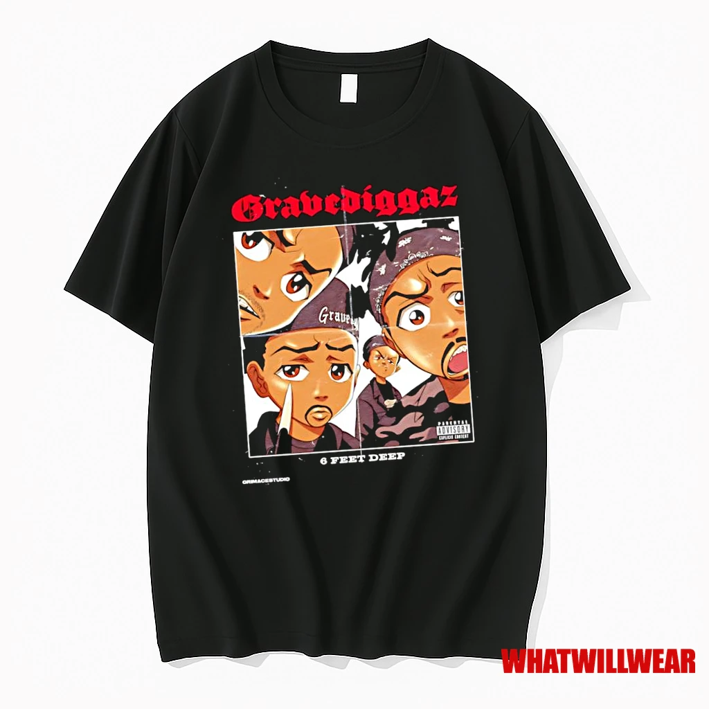 Gravediggazs Debut Album 6 Feet Deep Shirts