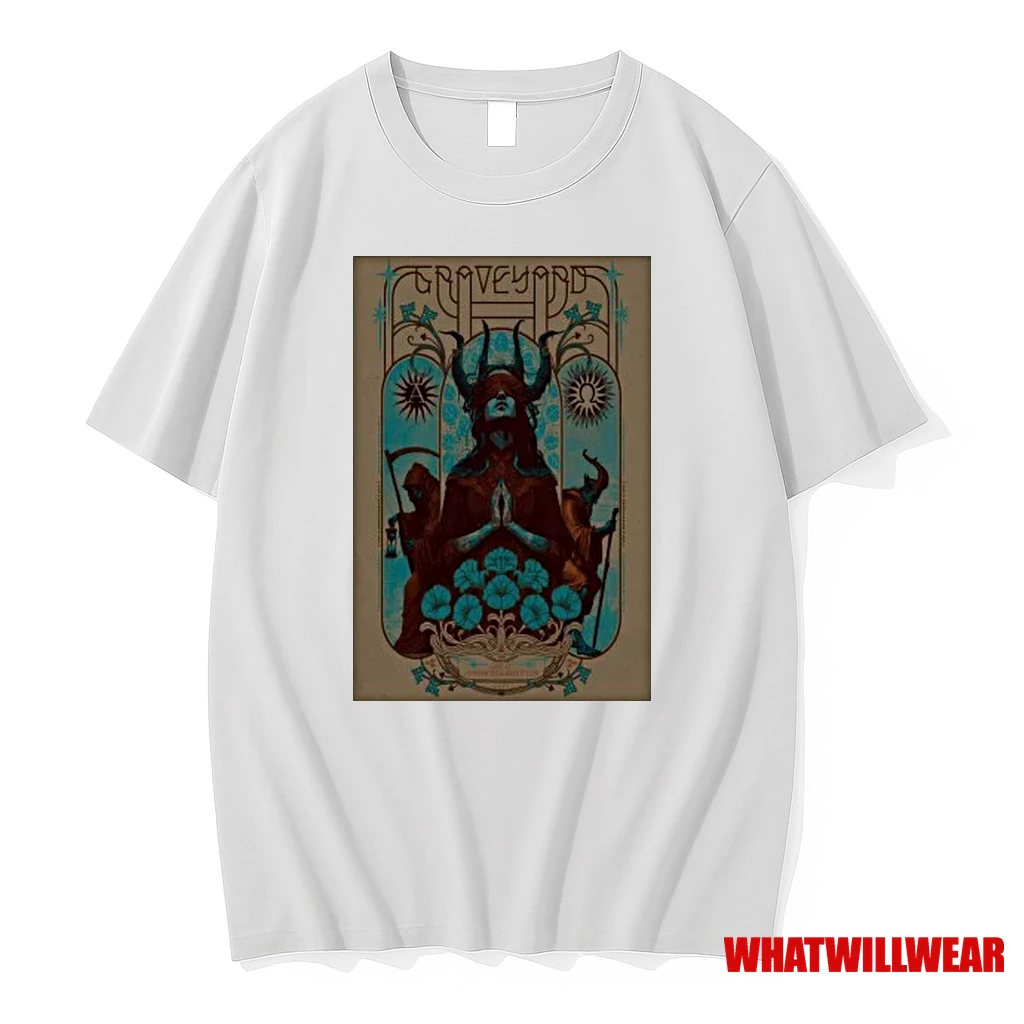 Graveyard Oct 11 2025 Backstage Munich Germany Shirts
