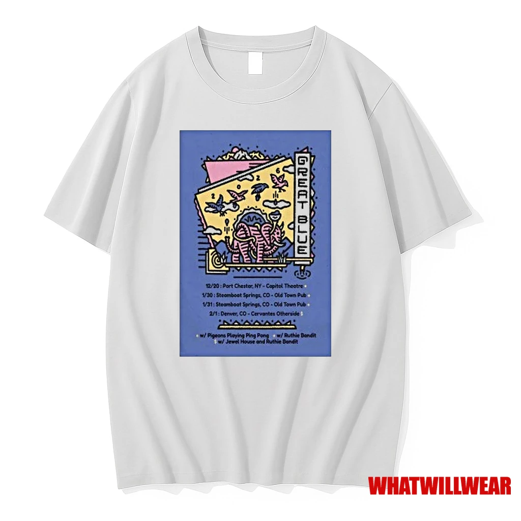 Great Blue Colorado Tour 2025 2026 Shirts