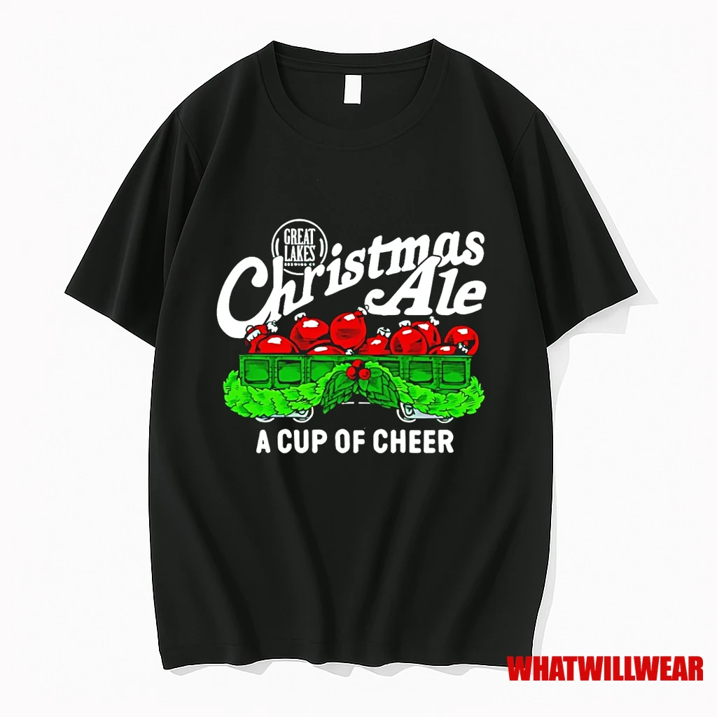 Great Lakes Brewing Co Christmas Ale 2025 A Cup Of Cheer Shirts