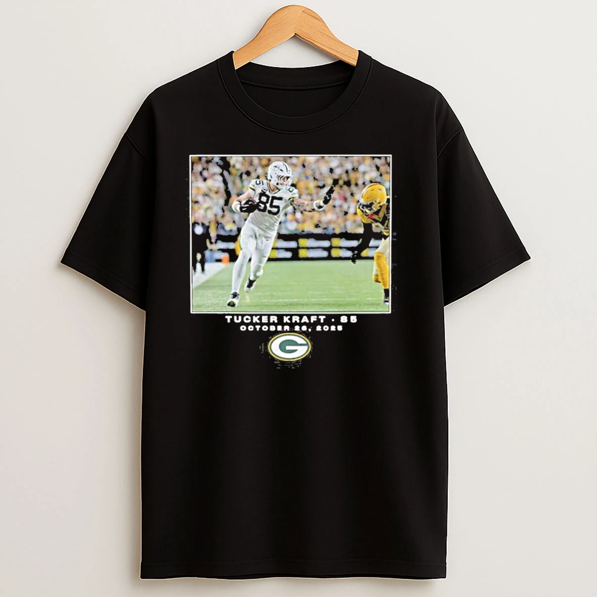 Green Bay Football Packers Tucker Kraft Flash Features Week 8 T Shirts