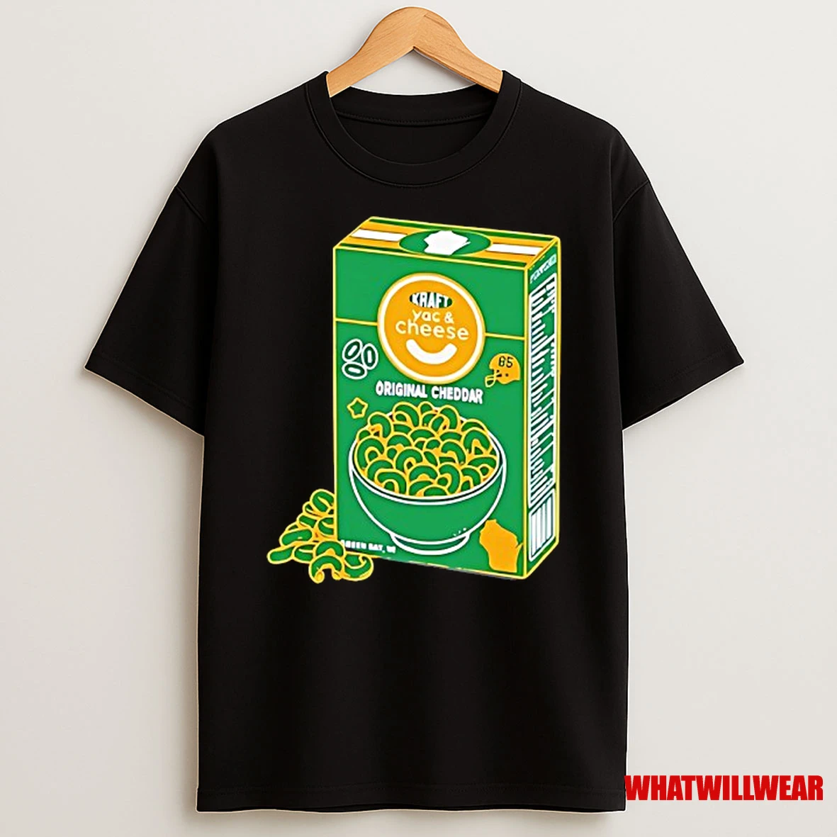 Green Bay Packers Tucker Kraft Kraft Yac N Cheese Shirts