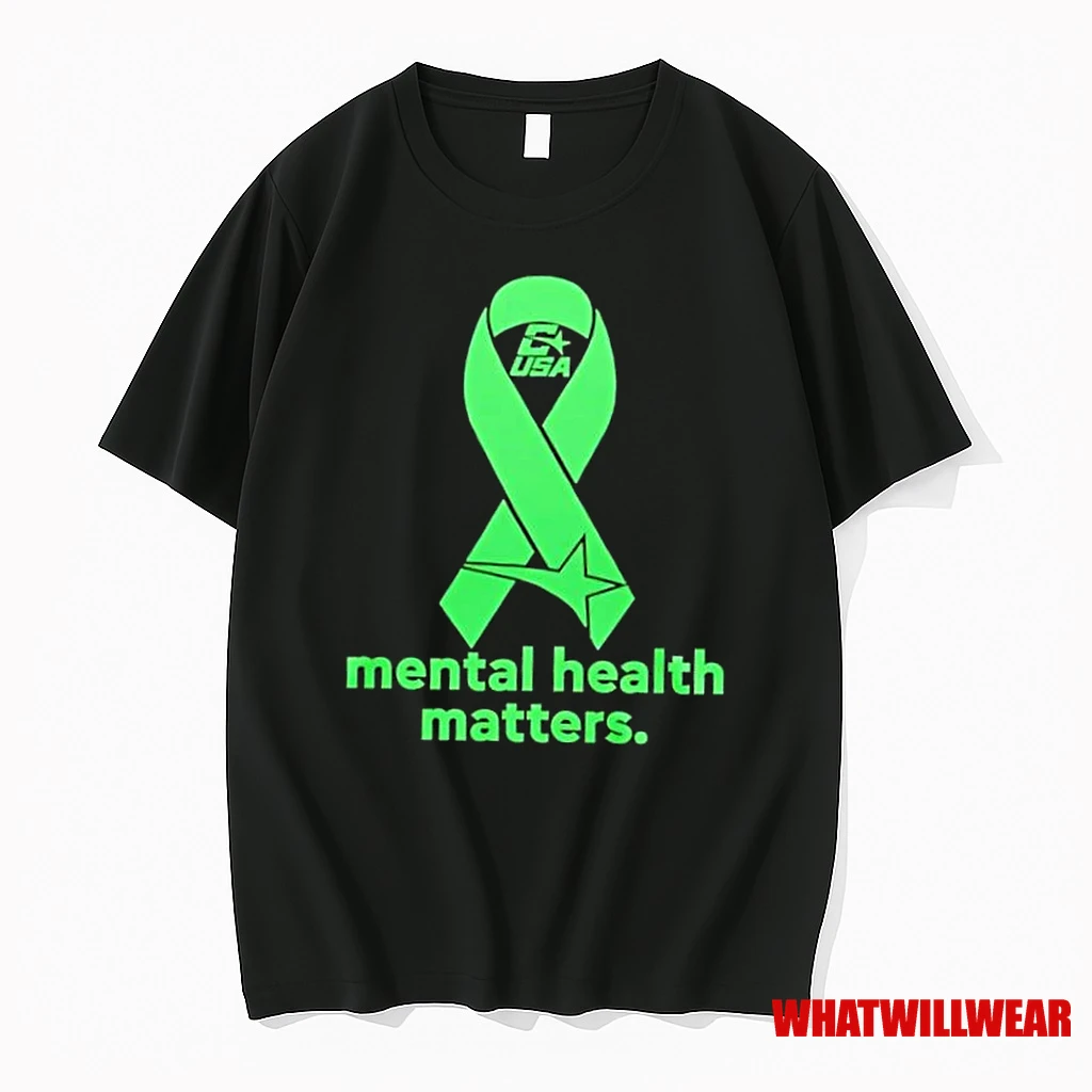 Green Out For Mental Health Sam Houston Shirts