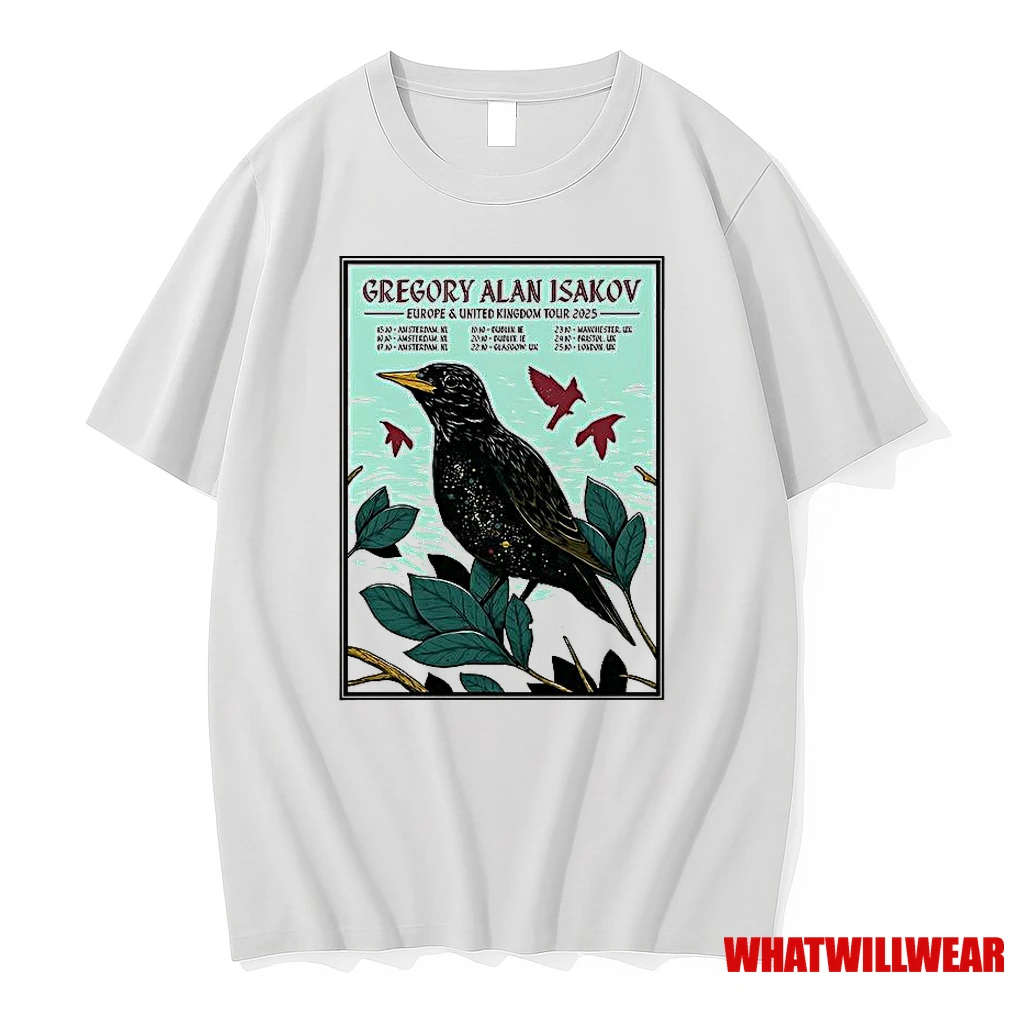 Gregory Alan Isakov Europe And Uk Tour 2025 Shirts