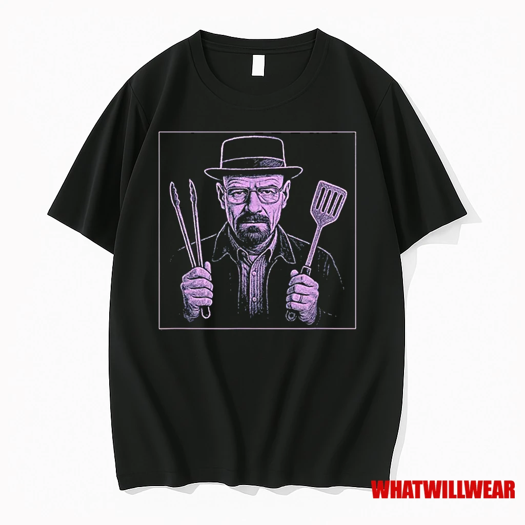 Grill Science Master Cook With Hat Tongs Spatula Shirts