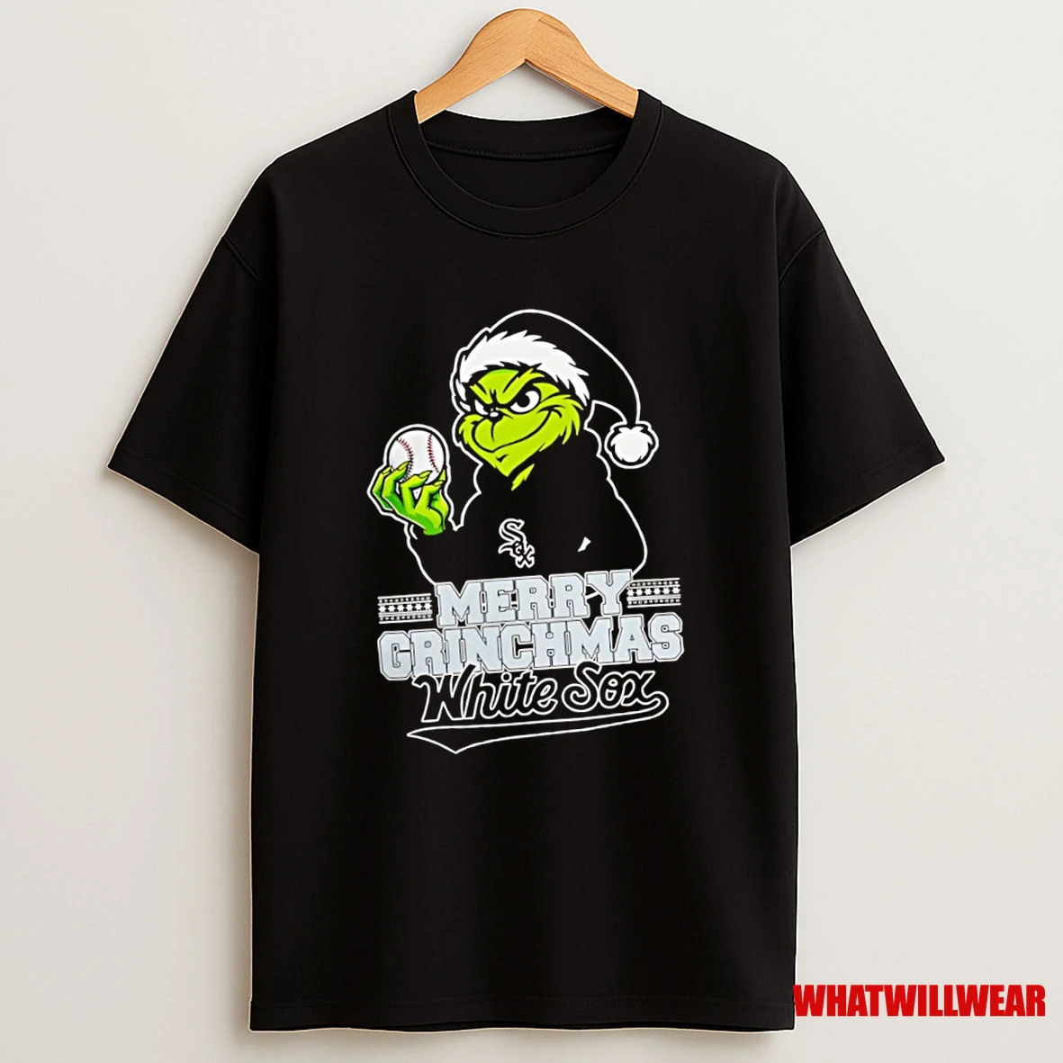 Grinch Chicago White Sox Baseball Merry Christmas Shirts