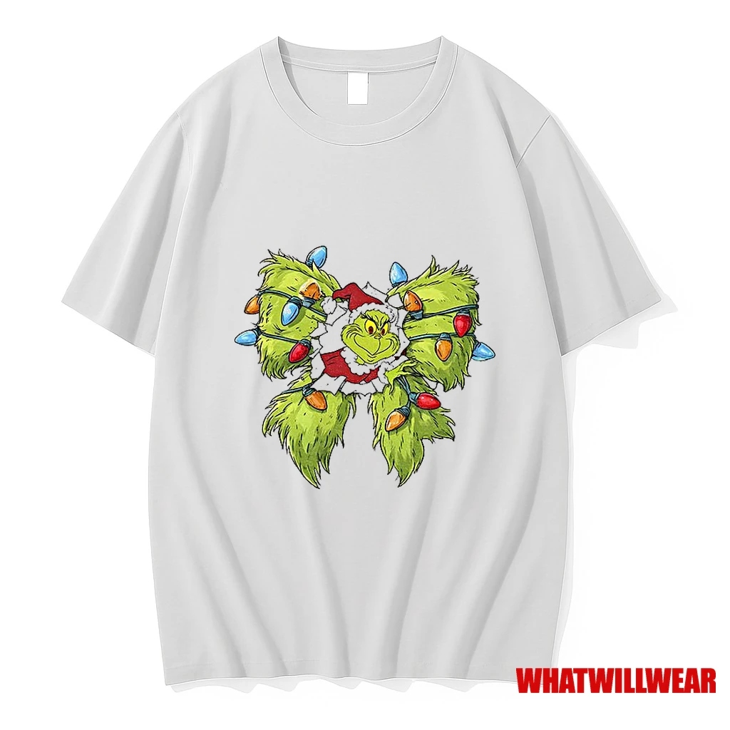 Grinch Coquette Christmas Green Monster Xmas Shirts