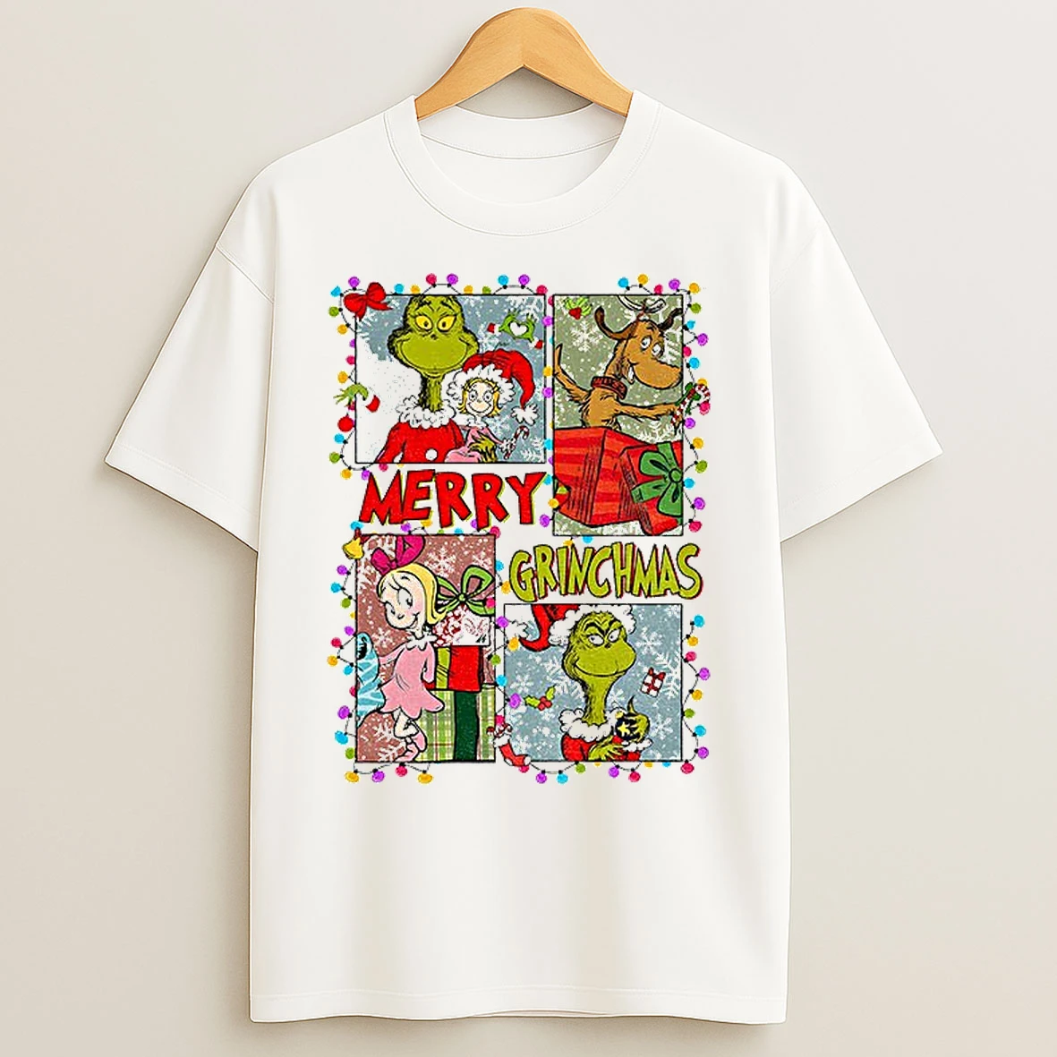 Grinch Merry Grinchmas Merry Xmas Graphic T Shirts