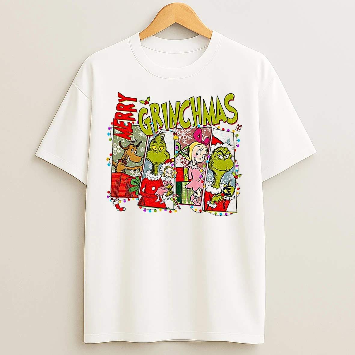 Grinch Merry Grinchmas Cartoon Merry Christmas T Shirts