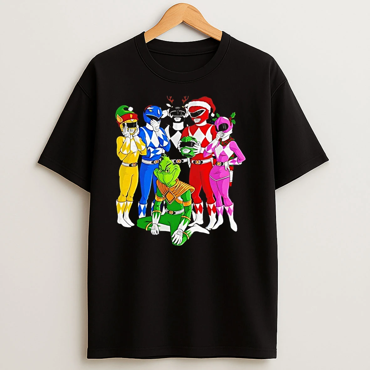 Grinch Rangers Christmas T Shirts