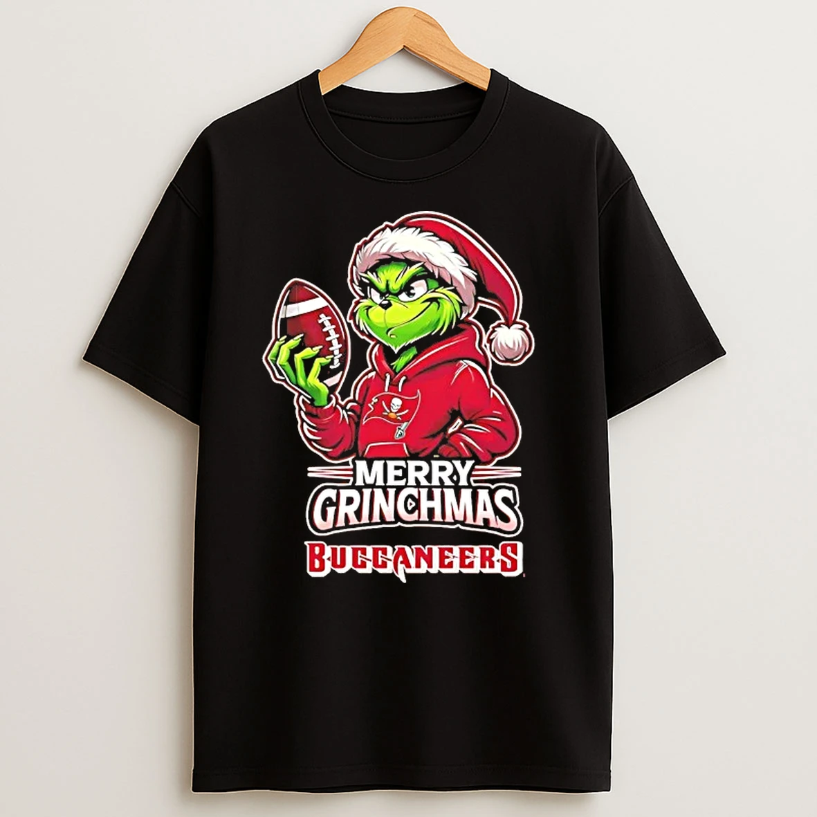 Grinch Tampa Bay Buccaneers Merry Grinchmas Christmas T Shirts