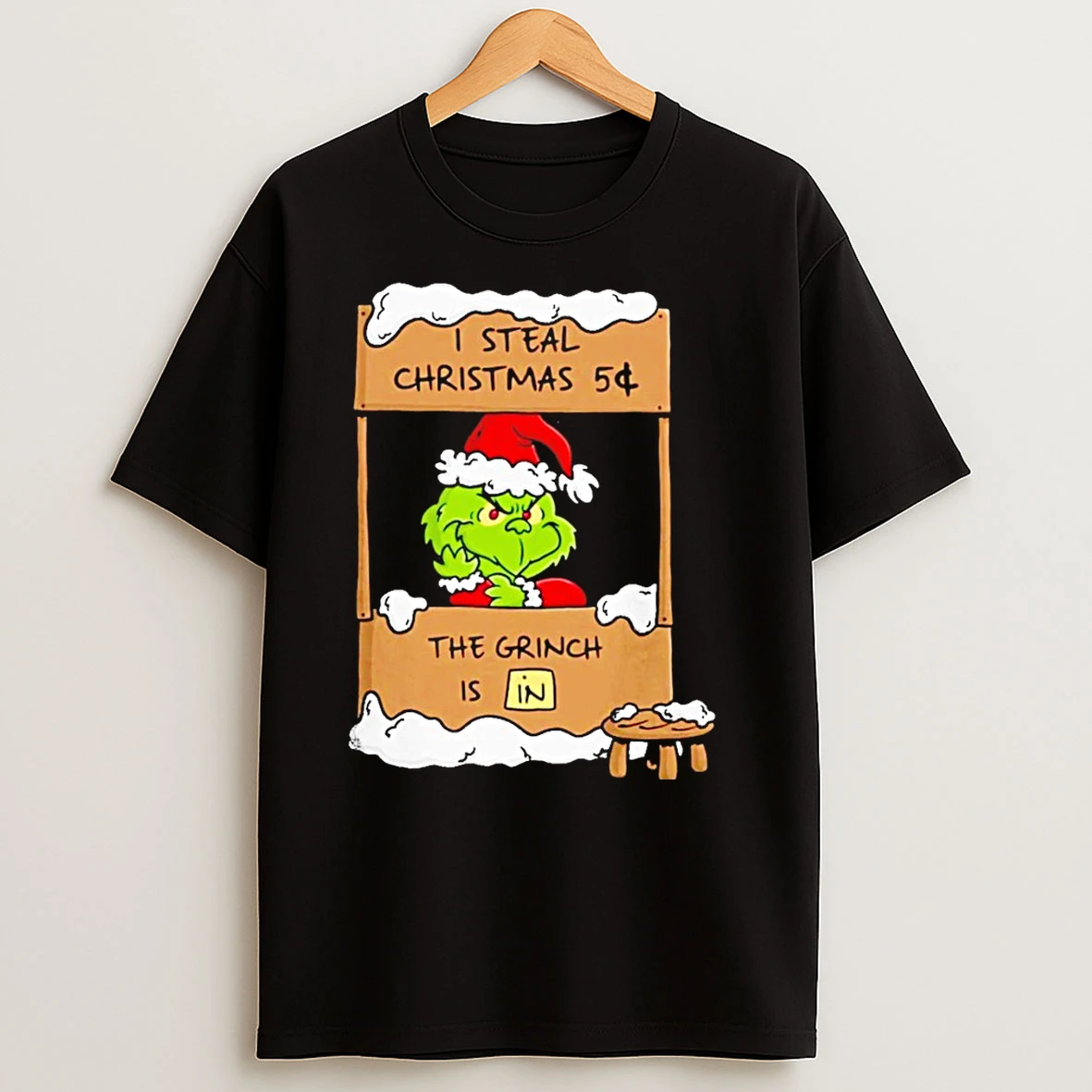 Grinch X Peanuts I Steal Christmas 5 The Grinch Is In T Shirts