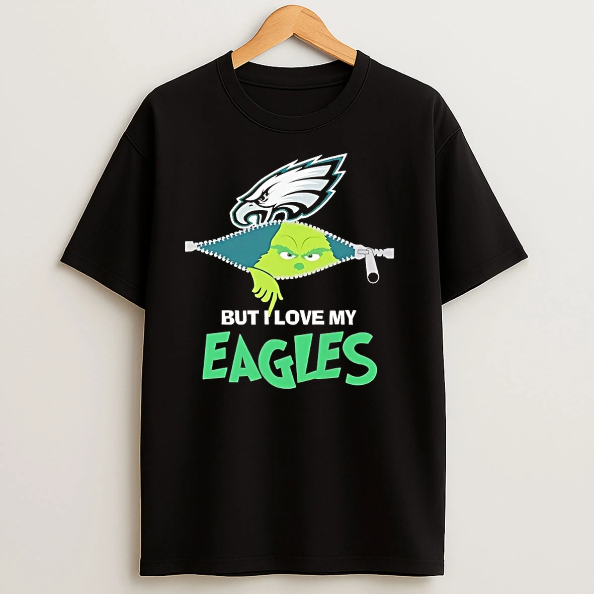 Grinch But I Love My Philadelphia Eagles T Shirts