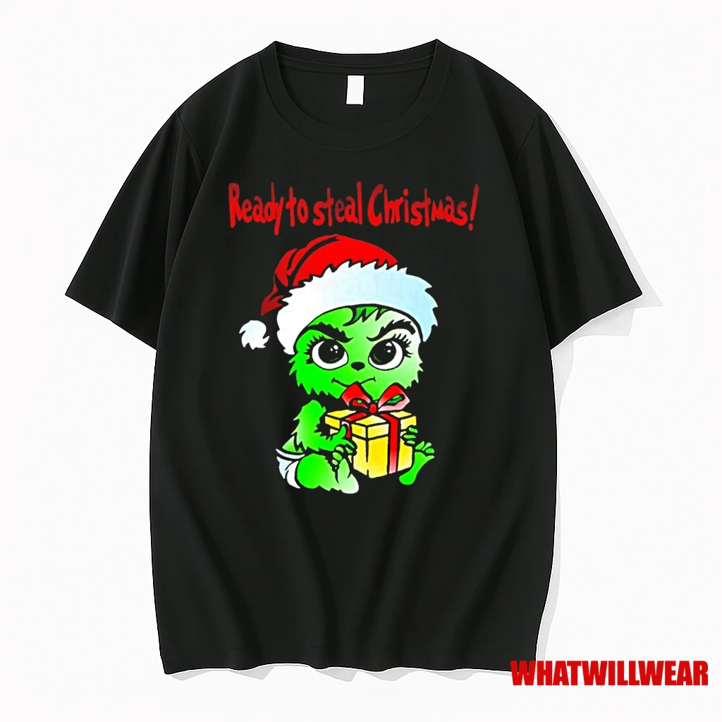 Grinch Ready To Steal Christmas Shirts