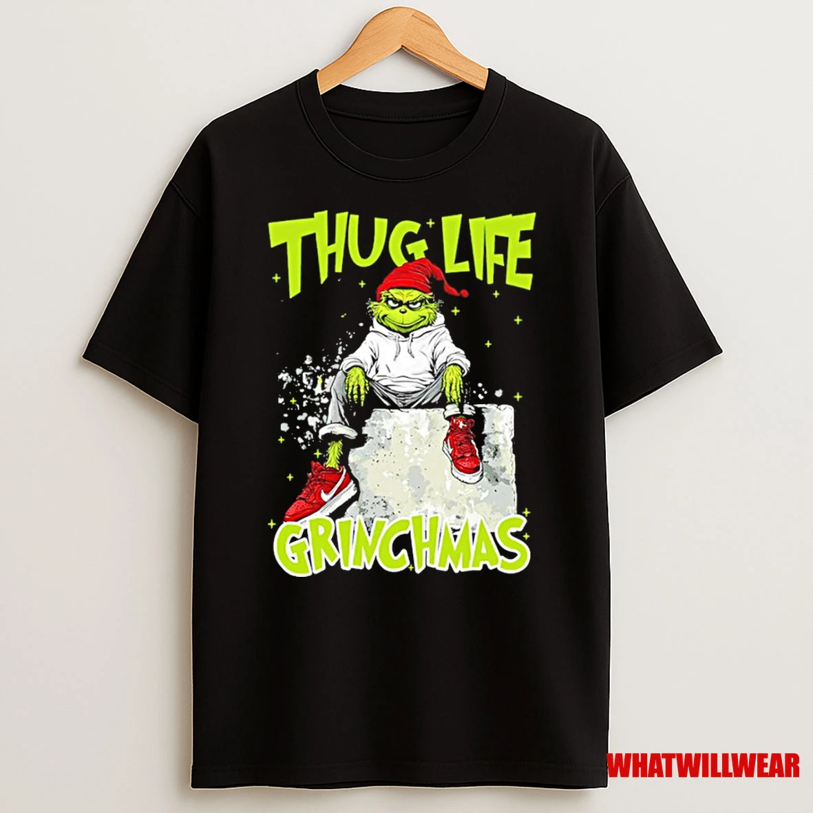 Grinch Thug Life Grinchmas Shirts