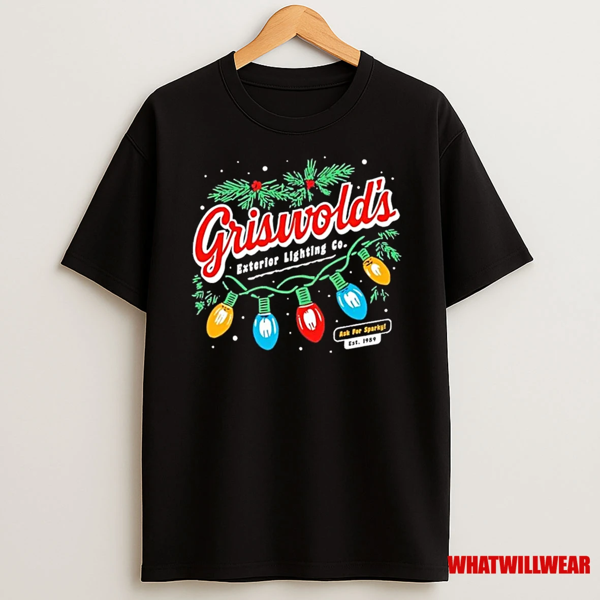Griswolds Exterior Lighting Co As For Sparky Est 1989 Shirts