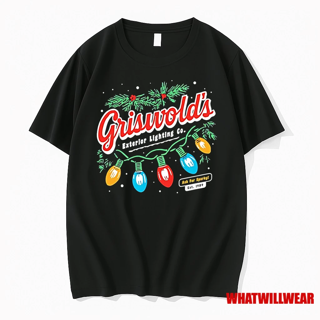 Griswolds Exterior Lighting Co Christmas Light Shirts