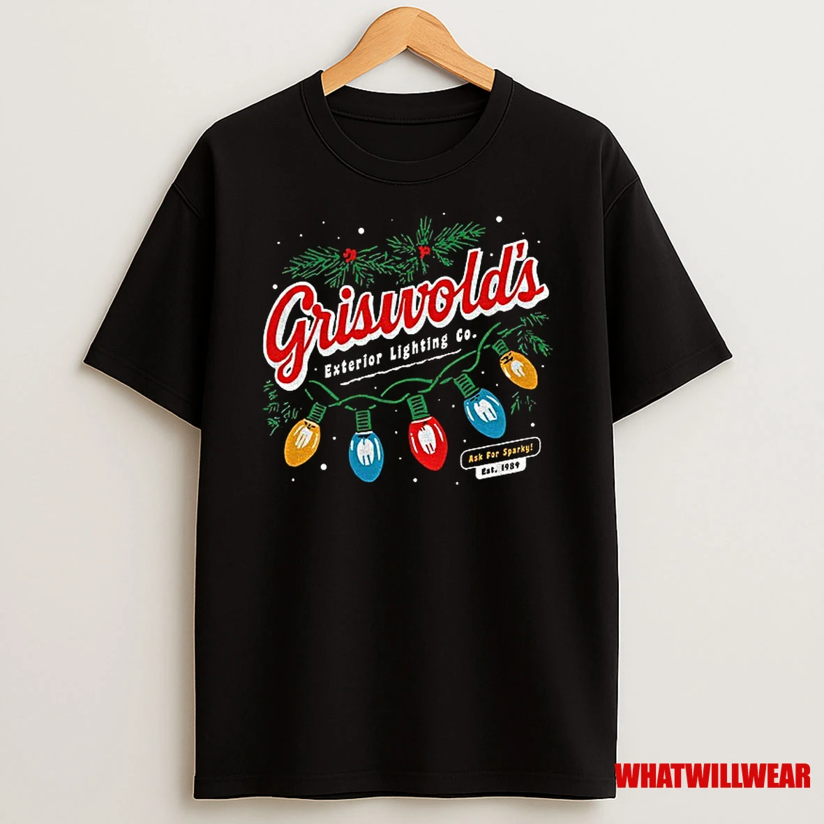 Griswolds Exterior Lighting Co Merry Christmas Shirts