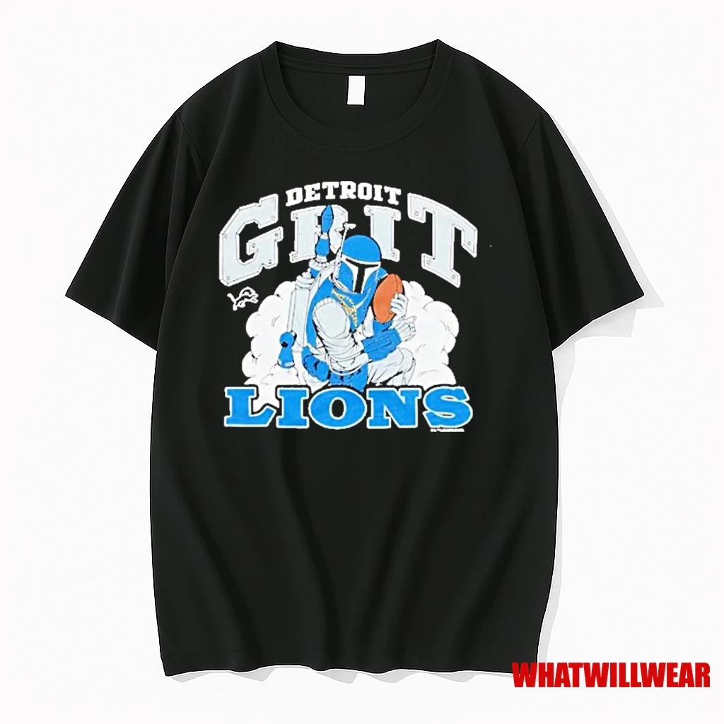Grit Lions Star Wars X Detroit Lions Shirts