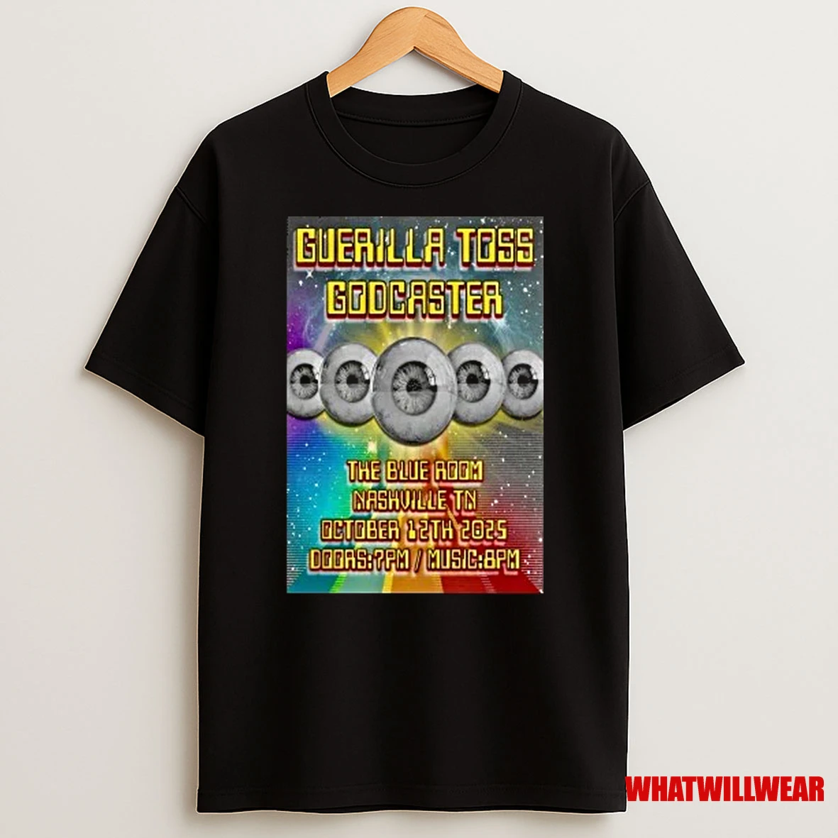 Guerilla Toss Oct 12 2025 The Blue Room Event Shirts